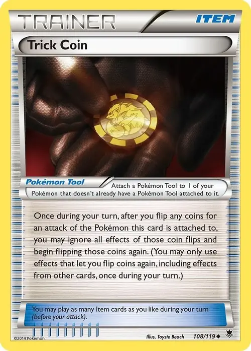 Trick Coin card art
