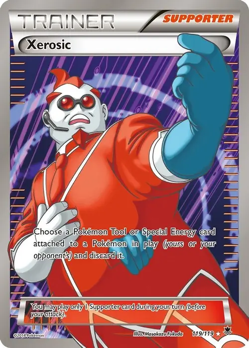 Xerosic (119 Full Art) card art