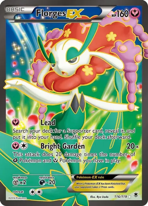Florges EX (116 Full Art) card art