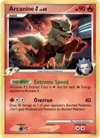 Arcanine G - 15/147 card art