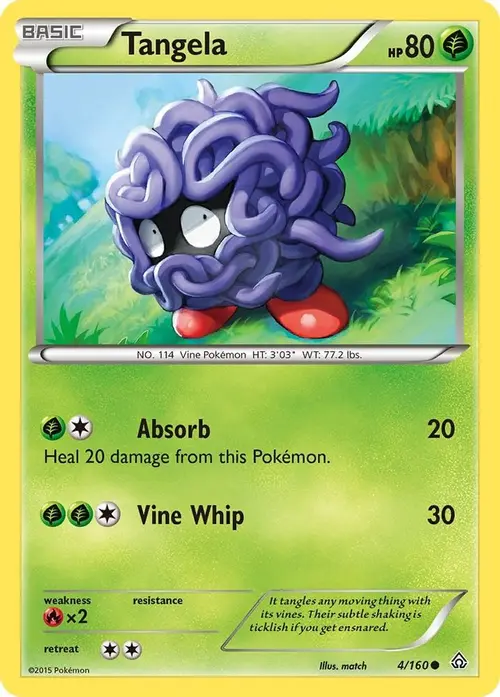Tangela card art