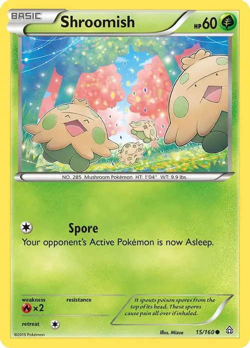 Shroomish card art