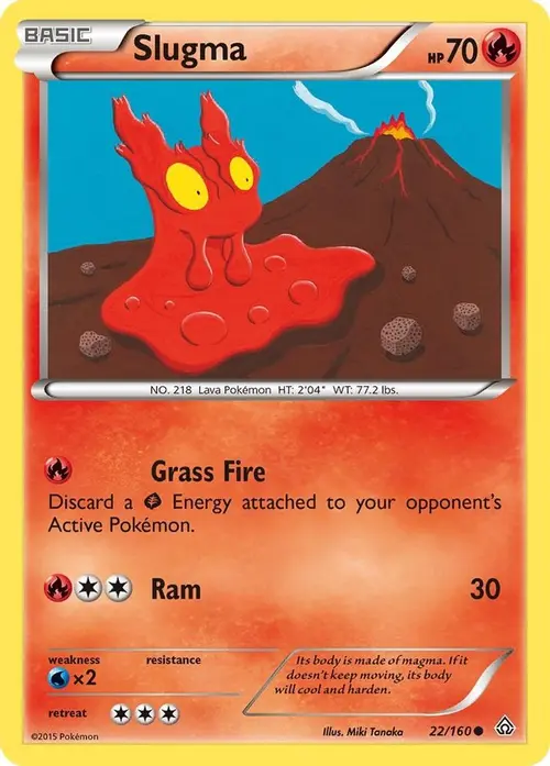 Slugma card art