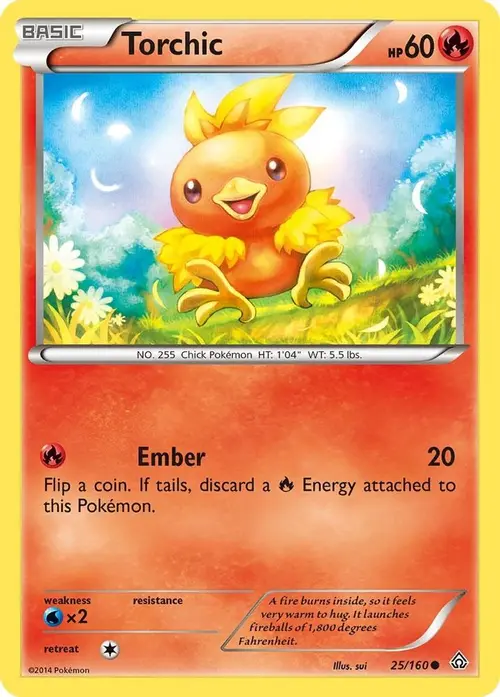 Torchic card art