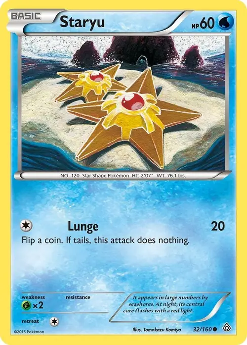 Staryu card art