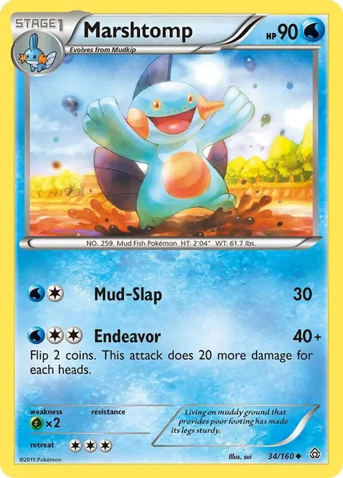 Marshtomp card art