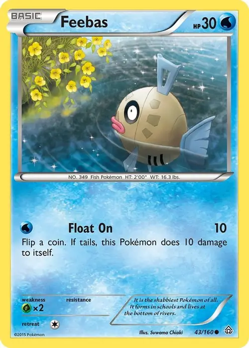 Feebas card art