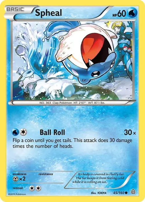 Spheal (45) card art