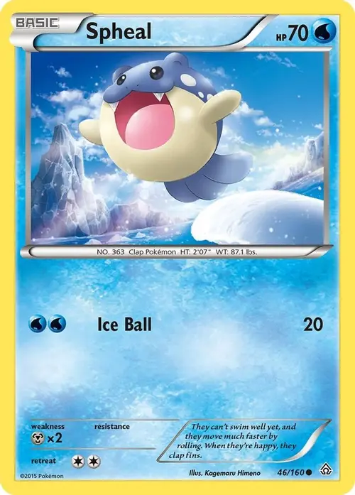 Spheal (46) card art