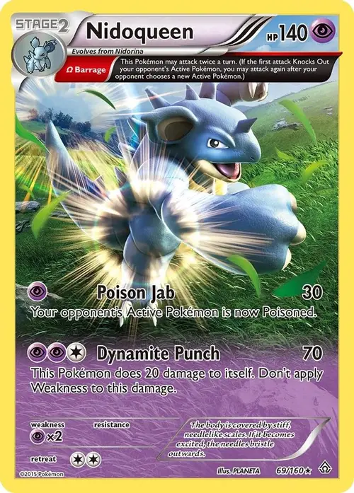 Nidoqueen (Omega) card art