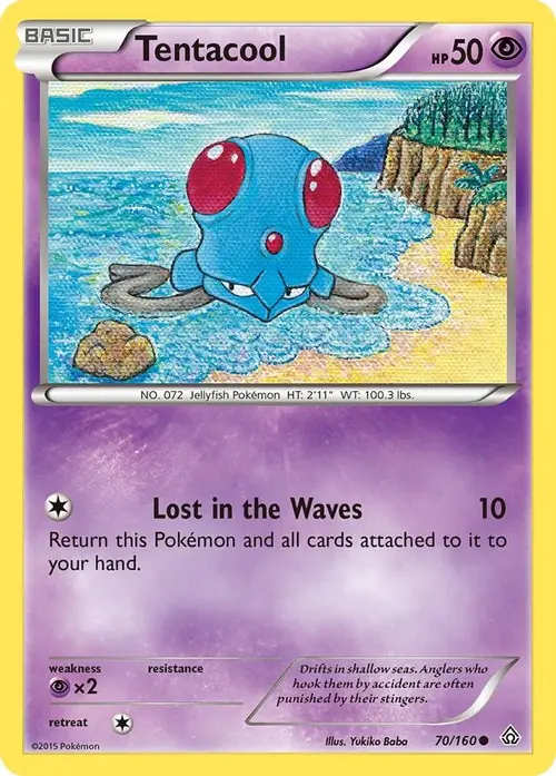 Tentacool card art