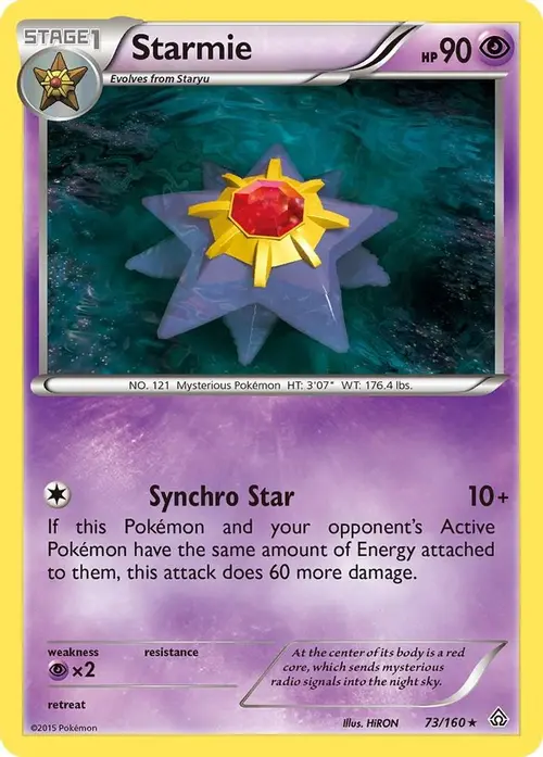 Starmie card art