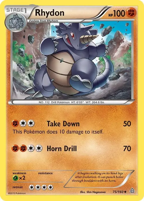 Rhydon card art