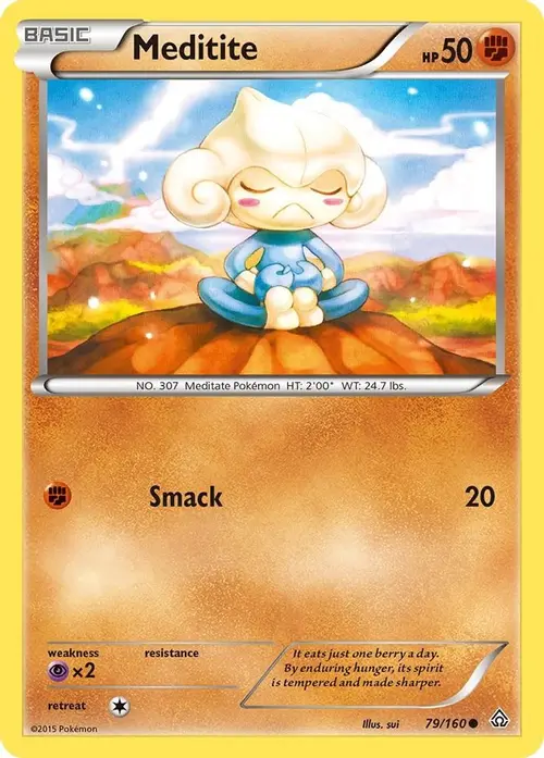 Meditite card art