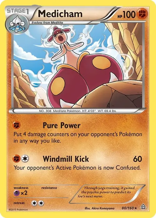 Medicham card art