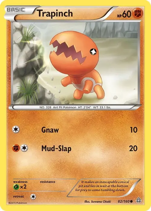 Trapinch card art
