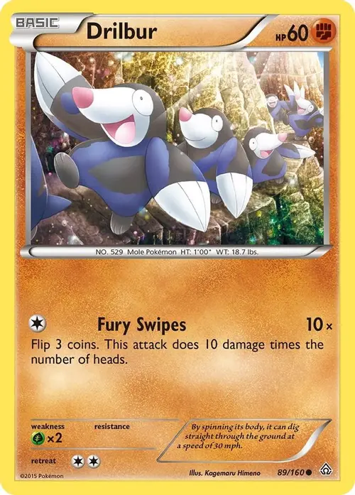 Drilbur card art