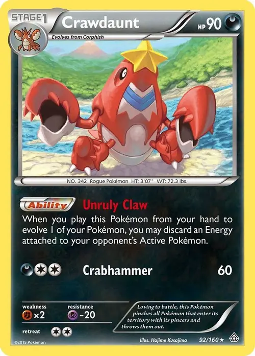 Crawdaunt card art