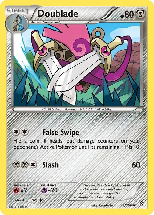 Doublade card art