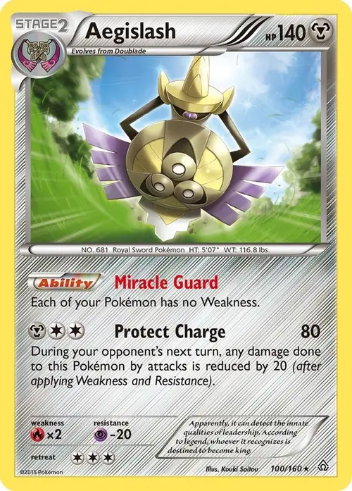 Aegislash card art
