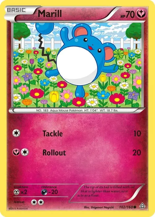 Marill card art