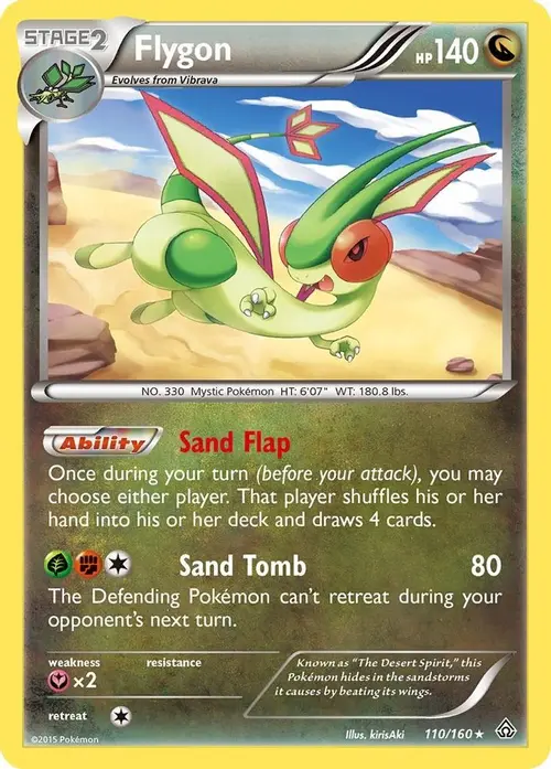 Flygon card art