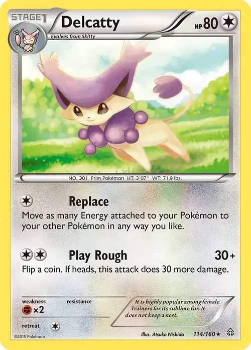 Delcatty card art