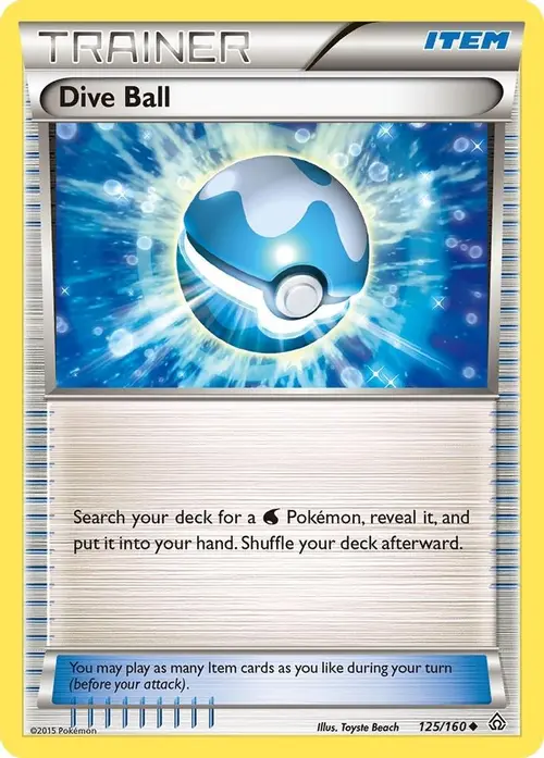 Dive Ball card art