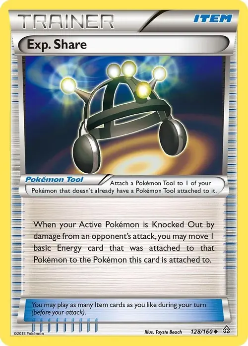 Exp. Share card art
