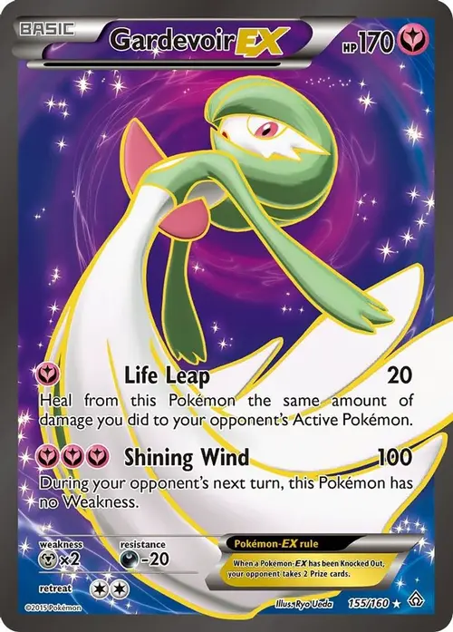 Gardevoir EX (155 Full Art) card art
