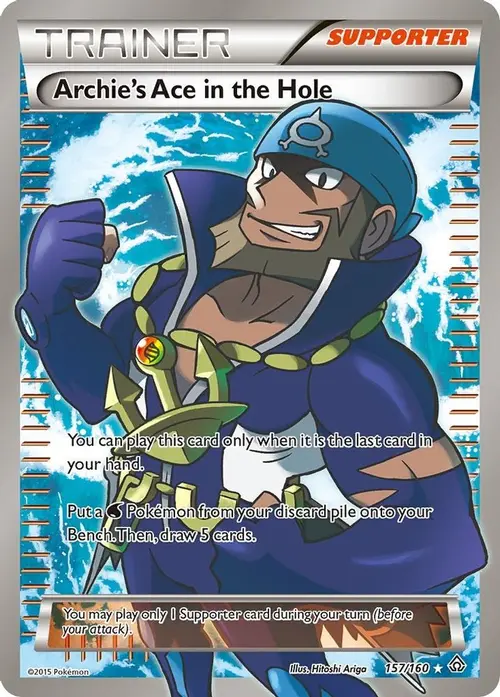 Archie's Ace in the Hole (157 Full Art) card art