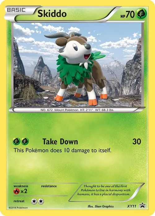 Skiddo - XY11 card art