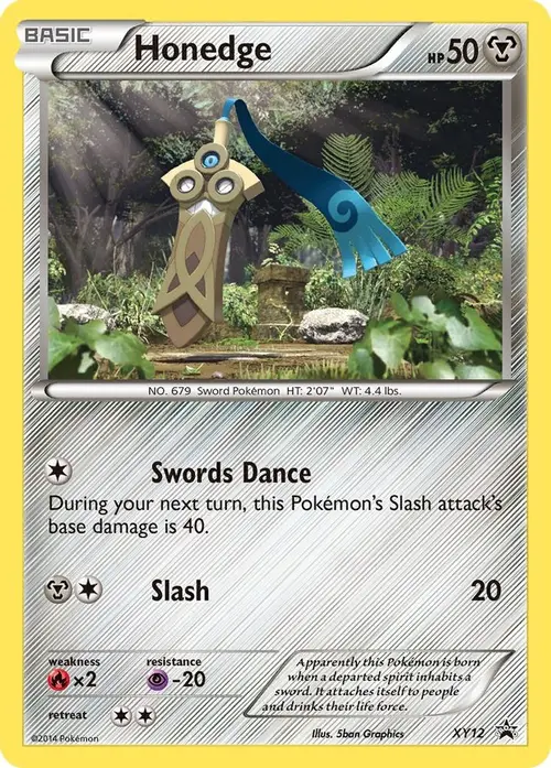 Honedge - XY12 card art