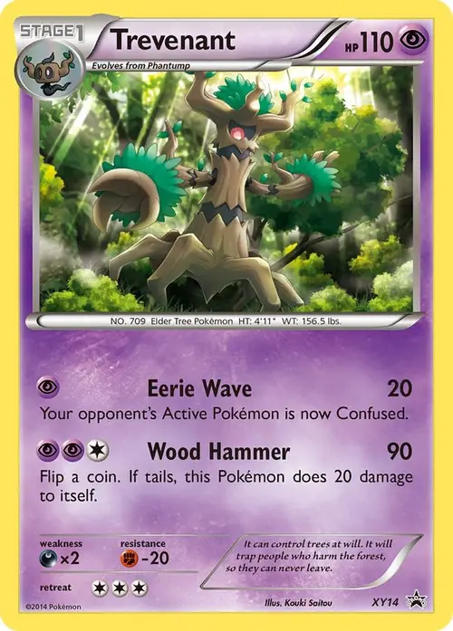 Trevenant - XY14 card art