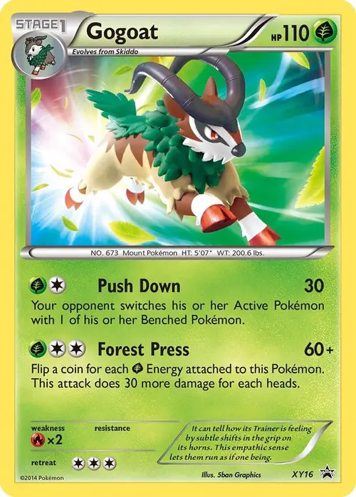 Gogoat - XY16 card art