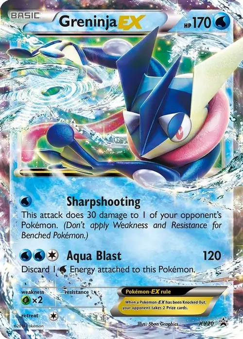 Greninja EX - XY20 card art