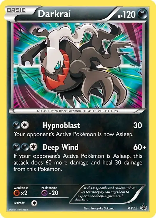 Darkrai - XY22 card art