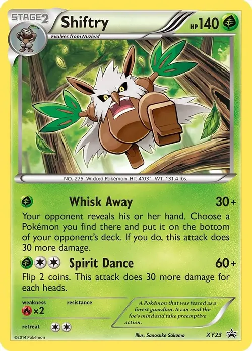 Shiftry - XY23 card art