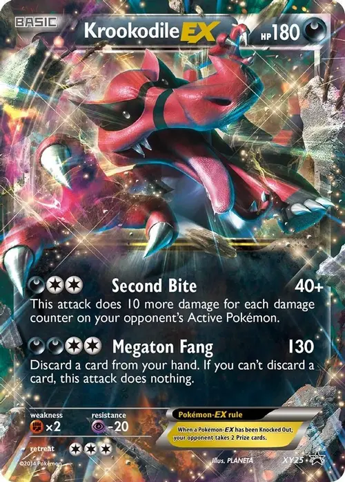 Krookodile EX - XY25 card art