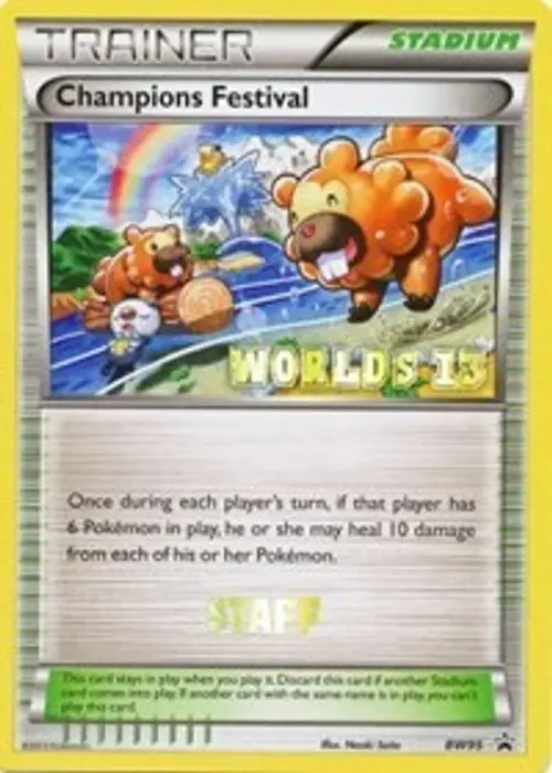 Champions Festival - BW95 (Worlds 13) [Staff] card art