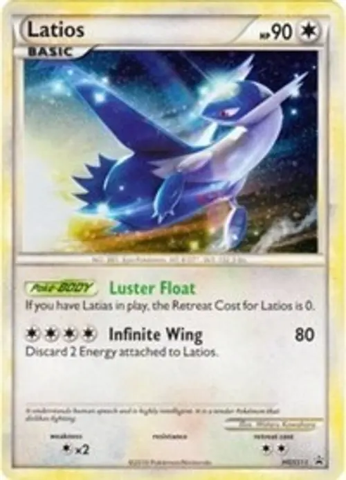 Latios - HGSS11 (Cracked Ice Holo) card art