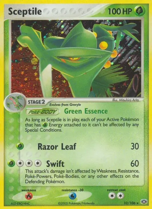 Sceptile card art