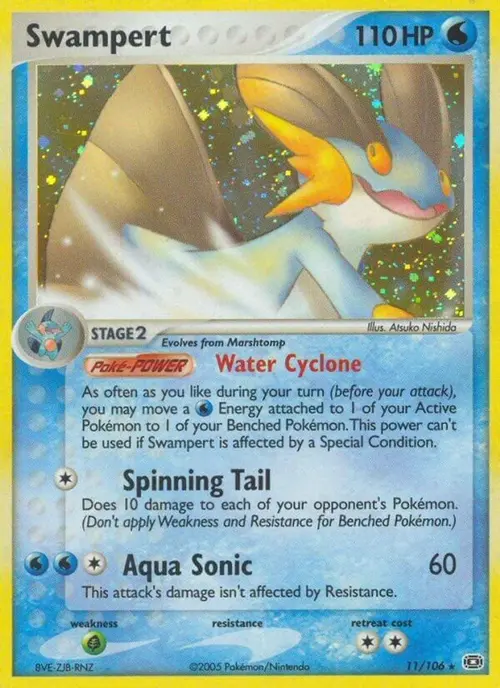 Swampert card art