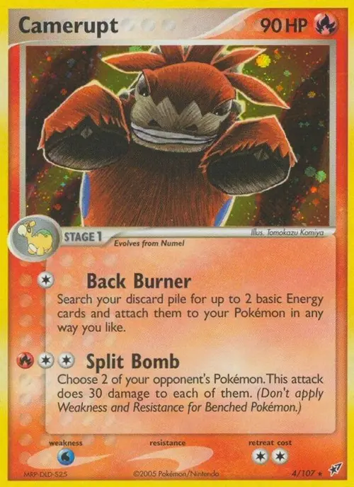 Camerupt card art