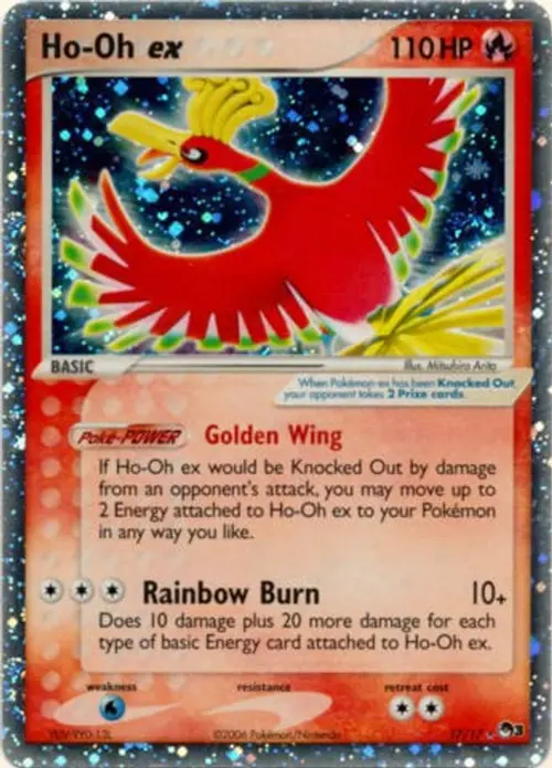 Ho-Oh ex (Holo) card art