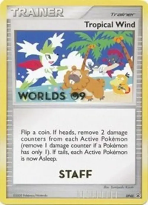 Tropical Wind - DP48 (Worlds 09) [Staff] card art