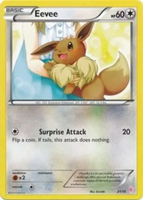 Eevee (21) card art