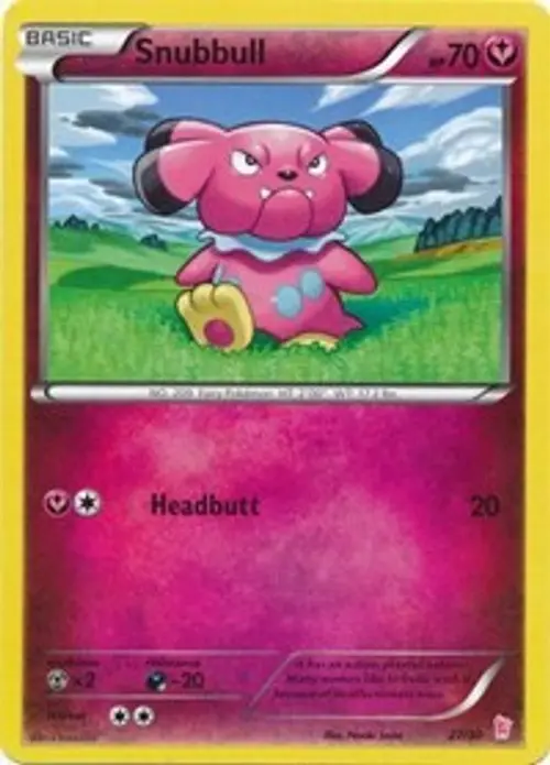 Snubbull (#27) card art