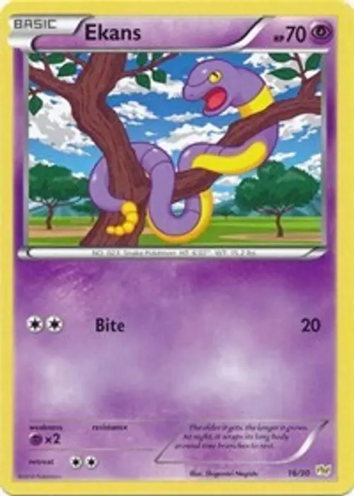 Ekans card art