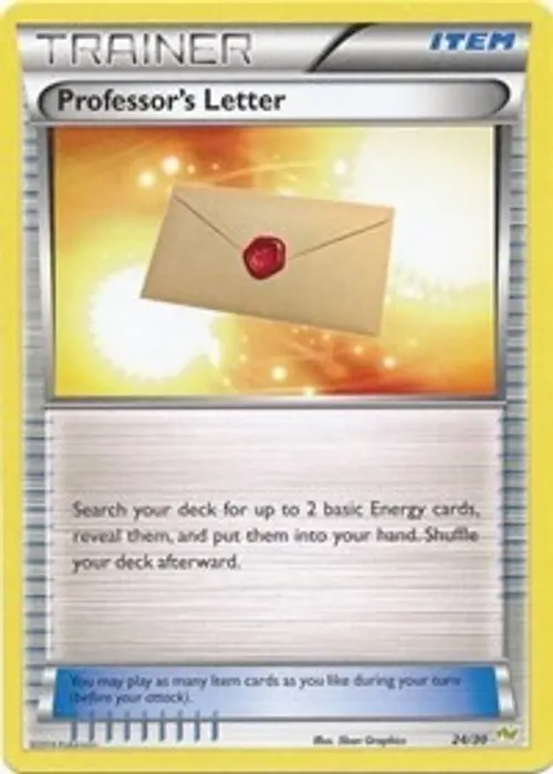 Professor's Letter (Noivern) card art